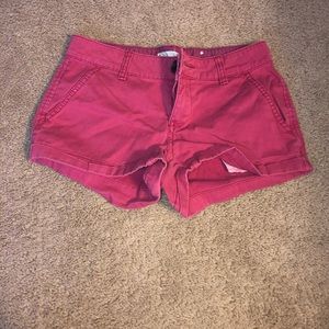 Pink shorts